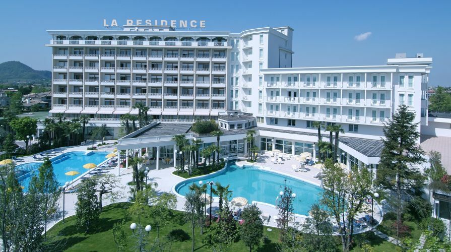 Hotel La Residence & Idrokinesis Abano Terme Bagian luar foto